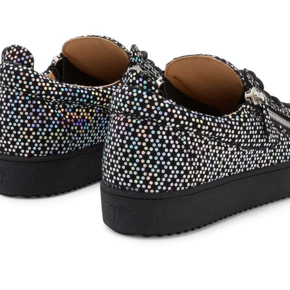 Giuseppe Zanotti MAY LONDON Shadout Disco Nero Size 10.5 Sneakers Men\'s Shoes main image 4